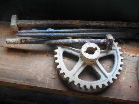 old tools and gears